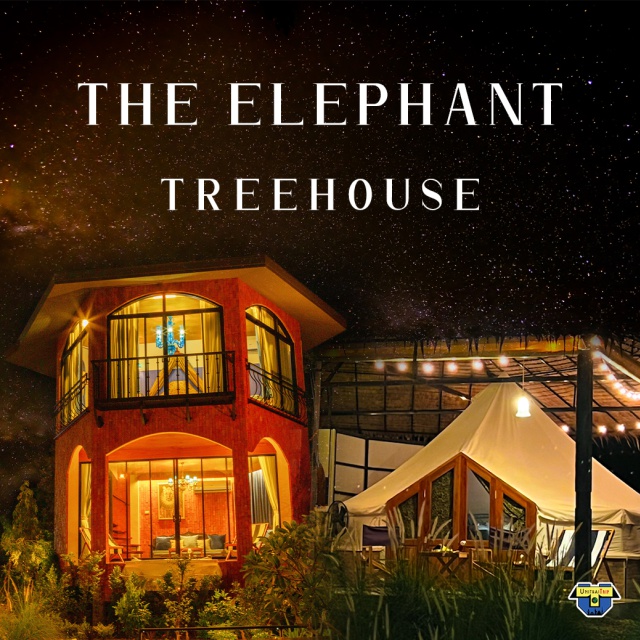 กาญจนบุรี The Elephant Treehouse บ้านต้นไม้ บ้านพักPoolVillaกาญจนบุรี The Elephant Treehouse พูลวิล่าส่วนตัว หลังใหม่เมืองกาญจน์ ติดแม่น้ำแควใหญ่