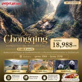 ทัวร์จีน อุทยานแห่งชาติภูเขานางฟ้า (Fairy Mountain National Park) ㆍ อุทยานแห่งชาติหลุมฟ้า 3 สะพานสวรรค์ (Wulong Karst) ㆍ หงหย้าต้ง (Hongyadong) ㆍ สวนหมีแพนด้าฉงชิ่ง (Chongqing Panda Park) ㆍ เมืองโบราณสือปาที 18 บันได (Shibati) ㆍ วัดหลัวฮั่น (Luohan Temple) #เที่ยวเต็มไม่มีวันอิสระ