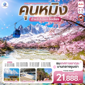 ทัวร์จีน สนามบินดอนเมือง (Don Mueang International Airport)ㆍท่าอากาศยานนานาชาติคุนหมิงฉางสุ่ย (Kunming Changshui International Airport)ㆍต้าหลี่ (Dali)ㆍโค้ง S ทะเลสาบเอ๋อร์ไห่ (Erhai Lake S-Curve)ㆍวัดเจ้าแม่กวนอิม (Guanyin Temple)ㆍเจดีย์สามองค์ (Three Pagodas)ㆍลี่เจียง (Lijiang)ㆍสระน้ำมังกรดำ (Black Dragon Pool)ㆍเมืองโบราณลี่เจียง (Lijiang Old Town)ㆍภูเขาหิมะมังกรหยก (Jade Dragon Snow Mountain)ㆍโชว์ Impression Lijiang (Impression Lijiang Show)ㆍหุบเขาสีน้ำเงิน (Blue Moon Valley)ㆍหมู่บ้านโบราณไป๋ซา (Baisha Ancient Village)ㆍร้านกาแฟหยุนตี้อัน (Yundi'an Cafe)ㆍสถานีรถไฟลี่เจียง (Lijiang Railway Station)ㆍวัดหยวนทง (Yuantong Temple)ㆍPark1903 (Park1903)ㆍOutlets (Outlets)ㆍอี้เหลียง (Yiliang)ㆍเขาอี้เหลียง (Yiliang Mountain)ㆍหนานผิงเจีย (Nanping Street)ㆍร้าน POP MART (Pop Mart)  #เที่ยวเต็มไม่มีวันอิสระ #ไม่ลงร้านช้อป #พัก4ดาว