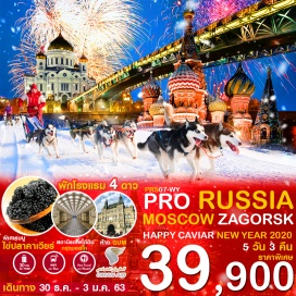 ทัวร์รัสเซีย หมู่บ้านโคโลเมนสโคว (Kolomenskoye Estate) หมู่บ้านแห่งนี้เคยเป็นที่อยู่อาศัยของเชื้อพระวงศ์ของรัสเซียมาตั้งแต่ศตวรรษที่ 15
เข้าชมพระราชวังเครมลิน (Grand Kremlin Palace) ที่ประทับของพระเจ้าซาร์ 
ชมสถานีรถไฟใต้ดินกรุงมอสโค ถือได้ว่ามีความสวยงามมากที่สุดในโลก 
ช้อปปิ้งสินค้าพื้นเมืองที่ IZMAILOVO MARKET ตลาดที่ใหญ่และถูกที่สุดของประเทศ 
ชมบ่อน้ำศักดิ์สิทธิ์ (Chapel over the Well) ที่เมืองซาร์กอร์ส (Zagorsk)
ฟาร์มสุนัขพันธุ์ไซบีเรียน ฮัสกี้ (Siberian Husky Farm) สุนัขแสนรู้เป็นพันธุ์ที่ฉลาดเฉลียวและแข็งแรงมาก
พิเศษ!!! ทุกท่านจะสามารถได้ลิ้มรสคาเวียร์ของรัสเซีย