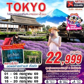 ทัวร์ หมู่บ้านน้ำใส โอชิโนะฮัคไค (Oshino Hakkai)ㆍโออิชิปาร์ค ชมลาเวนเดอร์ วิวฟูจิ (Oishi Park)ㆍศาลเจ้าเมจิ (Meiji Shrine)ㆍย่านฮาราจูกุ ถนนทาเคชิตะโดริ (Harajuku & Takeshita Street)ㆍตลาดปลาโทโยสุ (Toyosu Market) #มีวันอิสระ