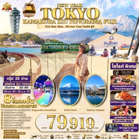 ทัวร์ญี่ปุ่น เกาะเอโนะชิมะ (Enoshima) ㆍ พระใหญ่คามาคุระ (Great Buddha of Kamakura) ㆍ งานประดับไฟซากามิโกะ อิลลูมิลเลียน (Sagamiko Illumillion) ㆍ ฟูจิเท็น สโนว์ รีสอร์ต (Fujiten Snow Resort) ㆍ หมู่บ้านโอชิโนะฮักไก (Oshino Hakkai) ㆍ Makaino Farm (Makaino Farm) ㆍ โออิชิพาร์ค (Oishi Park) ㆍ อิสึ พาโนรามา พาร์ค (Izu Panorama Park) #มีวันอิสระ